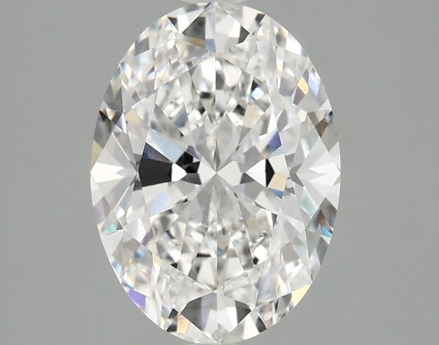 2.10 ct. oval Lab Grown Diamond front image