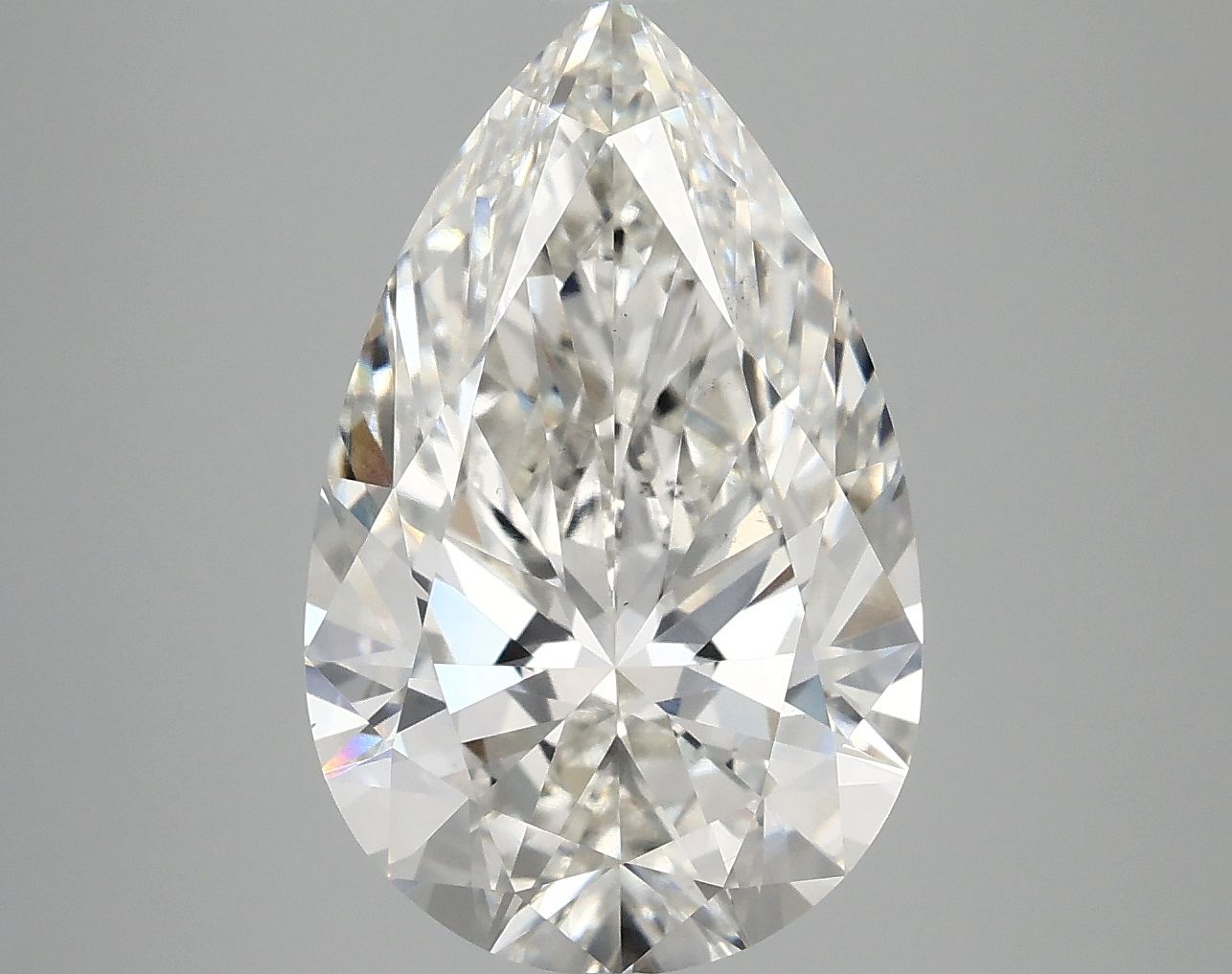 5.01 ct. pear Lab Grown Diamond front image