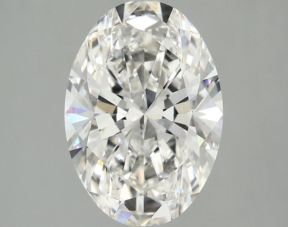 2.58 ct. oval Lab Grown Diamond front image