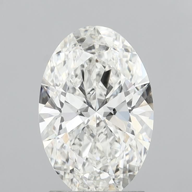 2.09 ct. oval Lab Grown Diamond front image