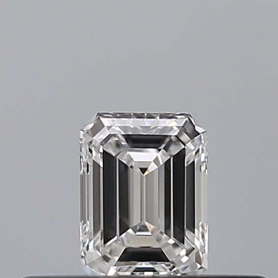 0.23 Carat Emerald Diamond D VVS1