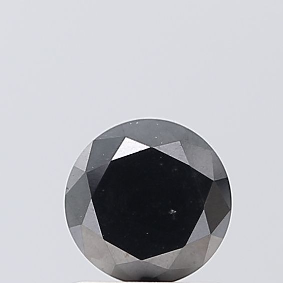 0.96 Carat Round Diamond Black VS1