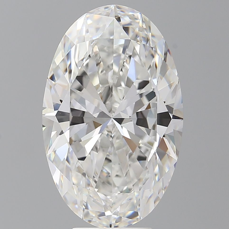 7.10 ct. oval Lab Grown Diamond front image
