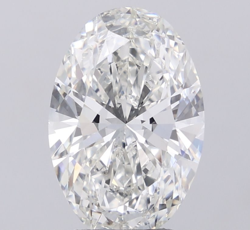 5.07 ct. oval Lab Grown Diamond front image