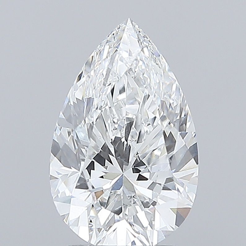 3.02 ct. pear Lab Grown Diamond front image