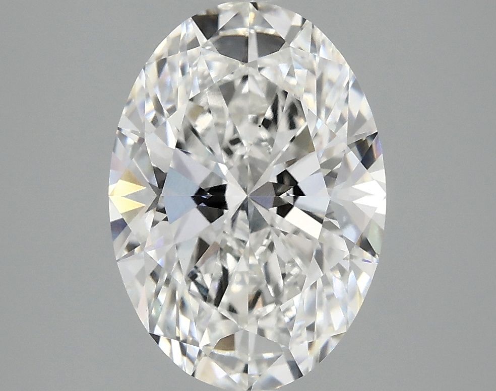 3.03 ct. oval Lab Grown Diamond front image