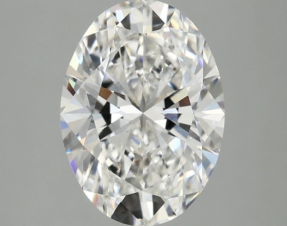 3.10 ct. oval Lab Grown Diamond front image
