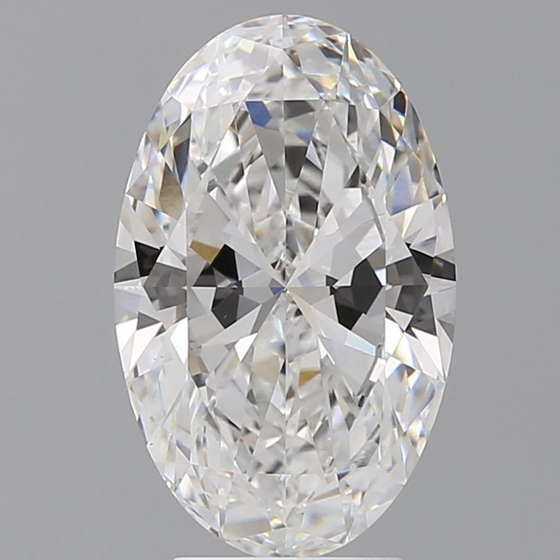 4.04 ct. oval Lab Grown Diamond front image