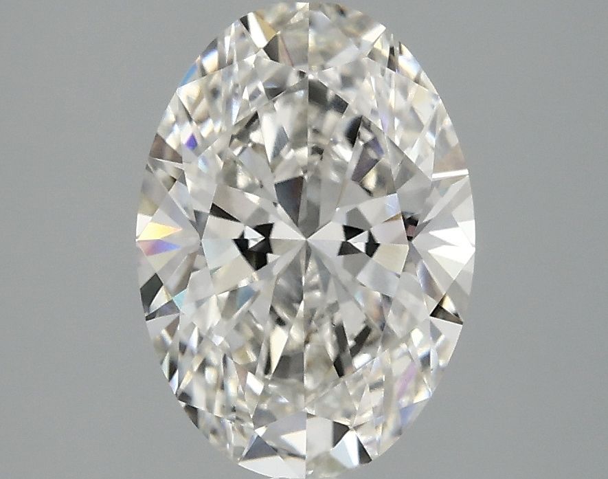 2.10 ct. oval Lab Grown Diamond front image