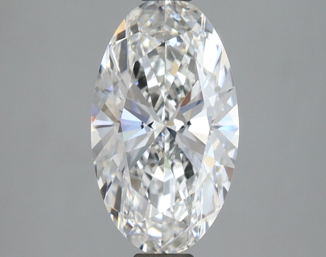 2.08 ct. oval Lab Grown Diamond front image