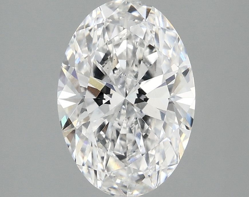2.10 ct. oval Lab Grown Diamond front image