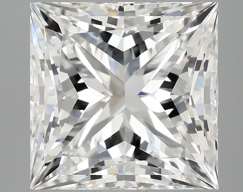 5.08 ct. princess Lab Grown Diamond front image
