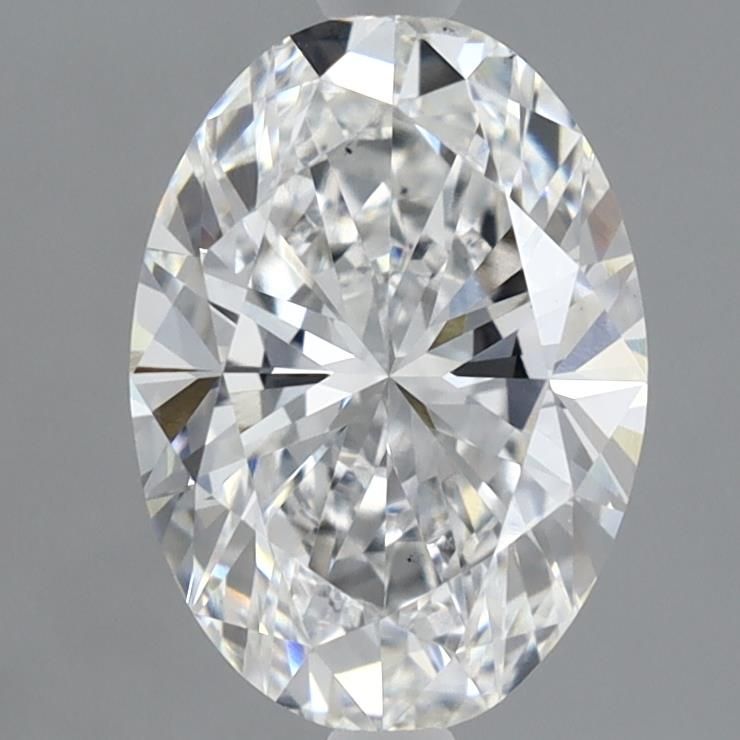2.01 ct. oval Lab Grown Diamond front image
