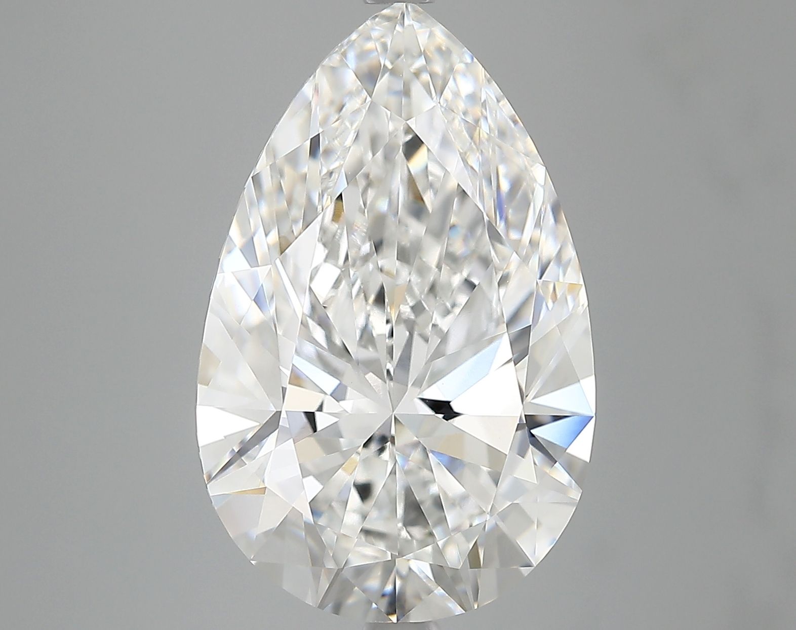 6.66 ct. pear Lab Grown Diamond front image