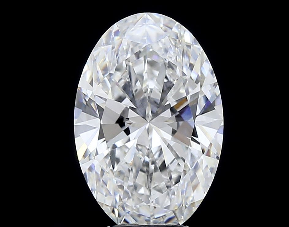 7.04 ct. oval Lab Grown Diamond front image