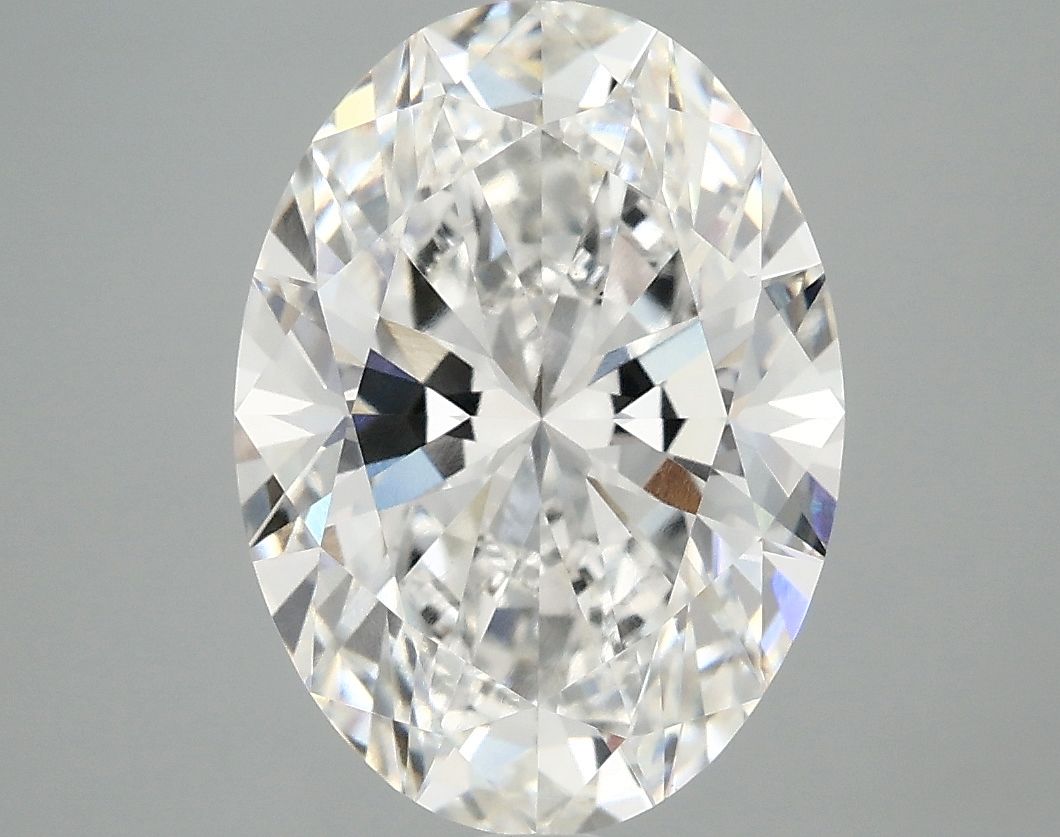 4.10 ct. oval Lab Grown Diamond front image