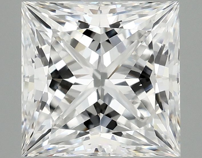 2.10 ct. princess Lab Grown Diamond front image