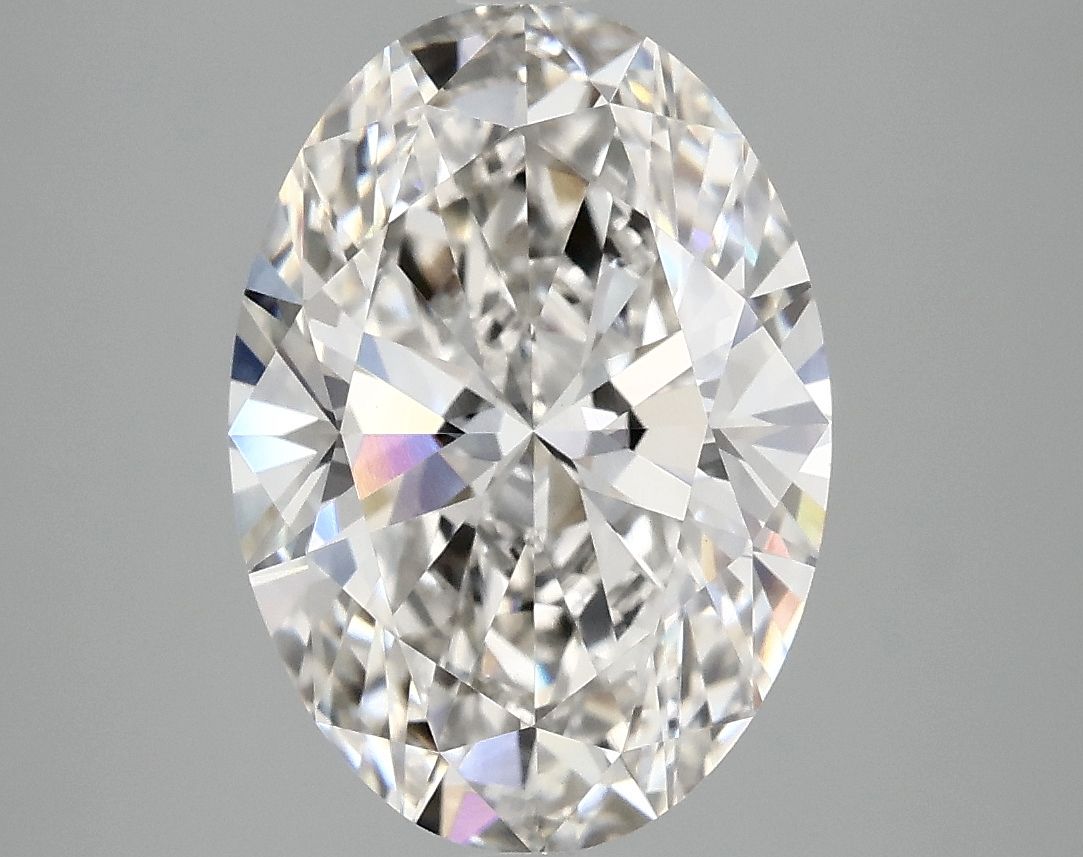 4.06 ct. oval Lab Grown Diamond front image