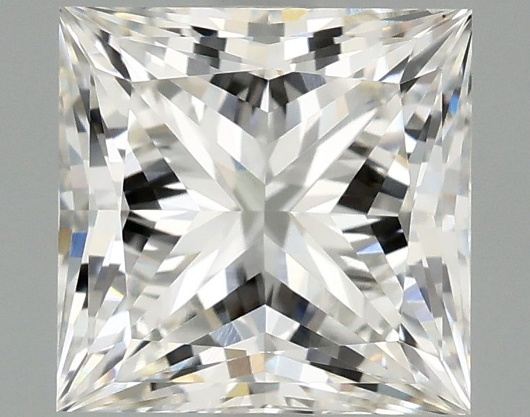 2.10 ct. princess Lab Grown Diamond front image