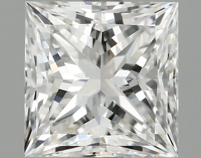 2.09 ct. princess Lab Grown Diamond front image