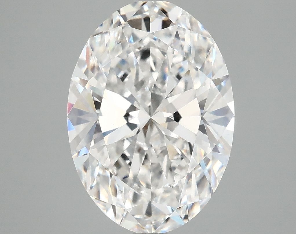 3.77 ct. oval Lab Grown Diamond front image