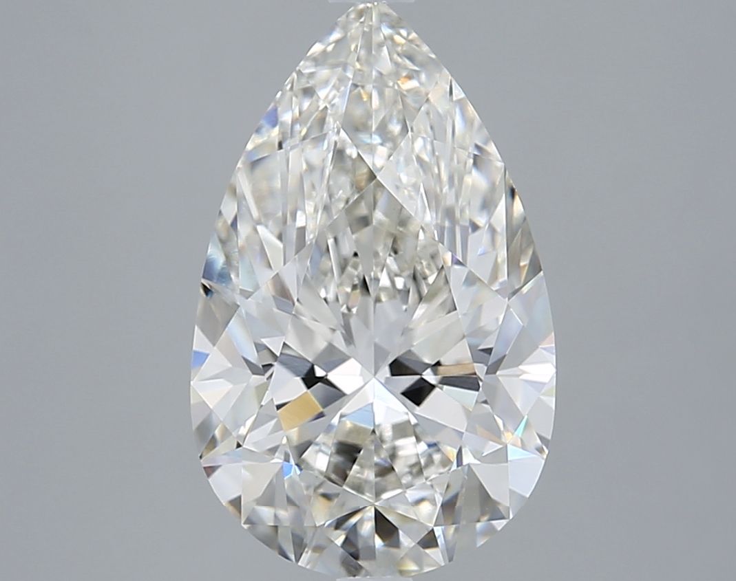 4.06 ct. pear Lab Grown Diamond front image