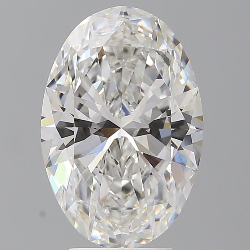 4.58 ct. oval Lab Grown Diamond front image