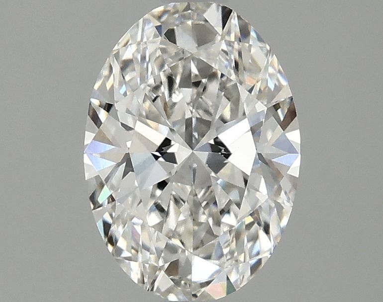 1.42 ct. oval Lab Grown Diamond front image