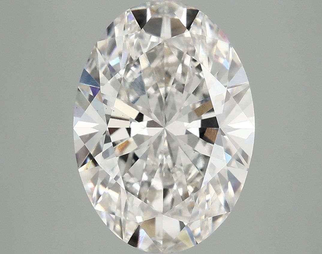 3.94 ct. oval Lab Grown Diamond front image