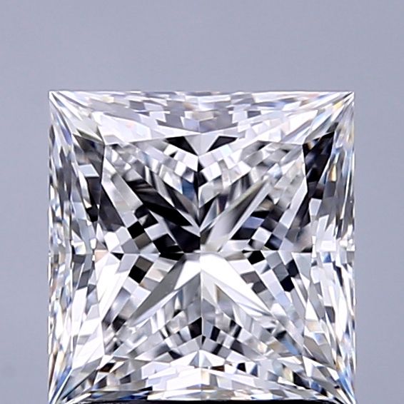 1.56 ct. princess Lab Grown Diamond front image
