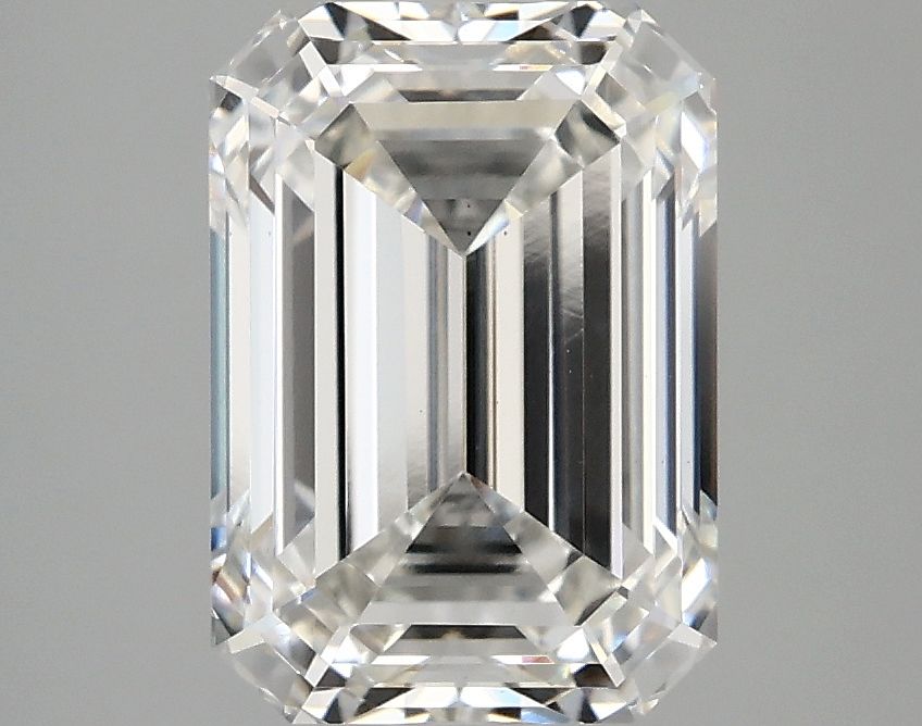 3.08 ct. emerald Lab Grown Diamond front image