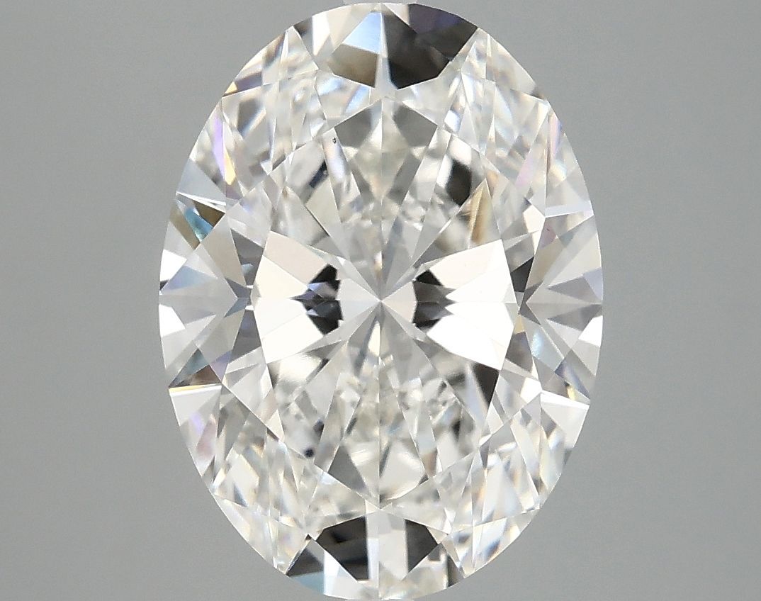 3.95 ct. oval Lab Grown Diamond front image
