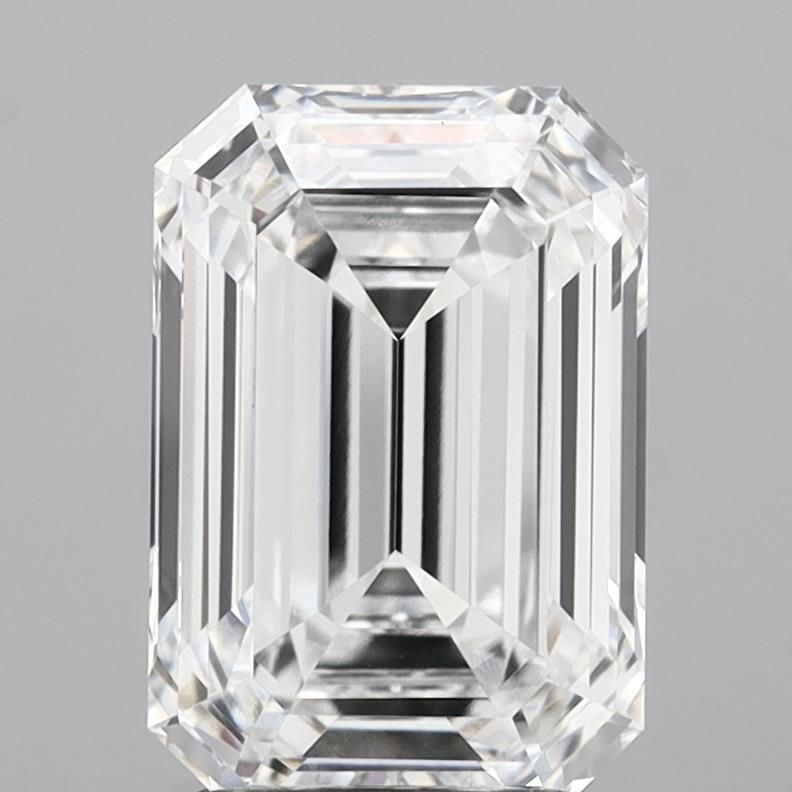 2.56 ct. emerald Lab Grown Diamond front image
