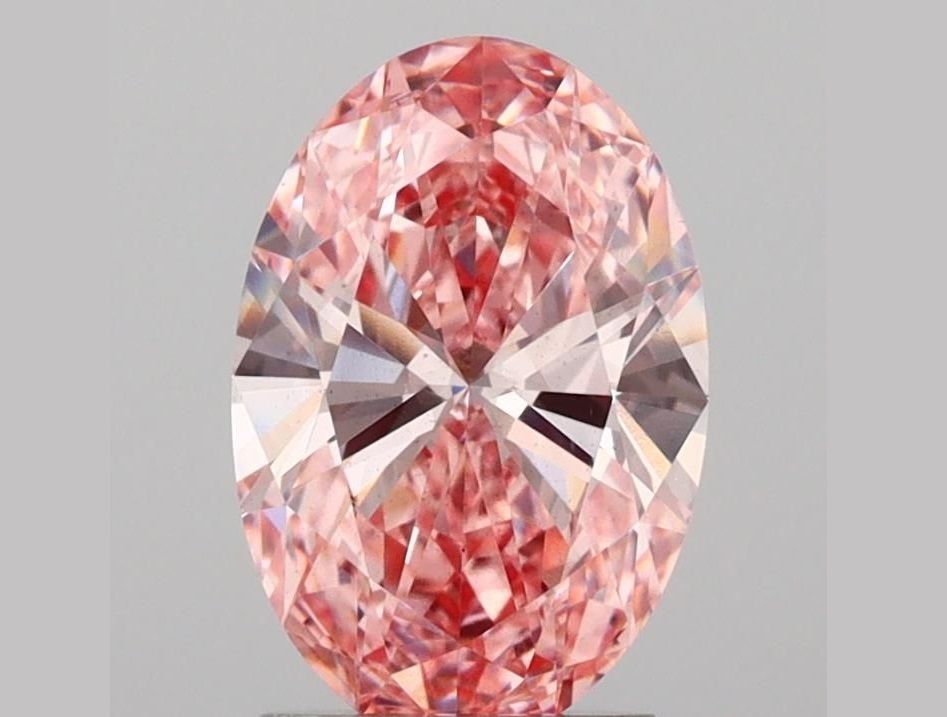 2.03 ct. oval Lab Grown Diamond front image