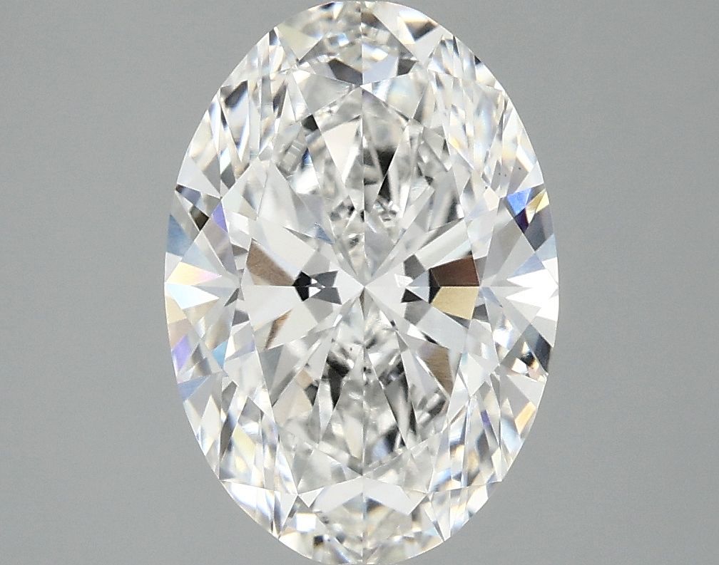 2.87 ct. oval Lab Grown Diamond front image
