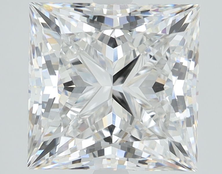 3.29 ct. princess Lab Grown Diamond front image