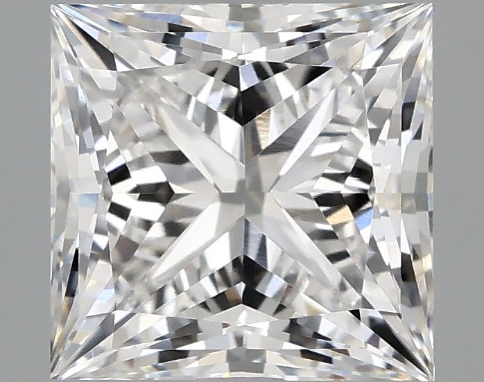 2.07 ct. princess Lab Grown Diamond front image