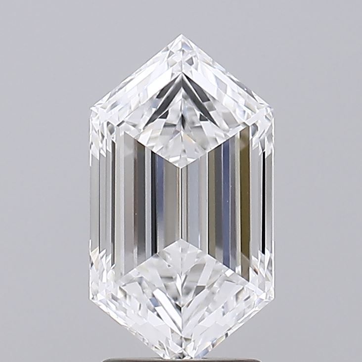 2.76 ct lab-grown Hexagonal Diamond