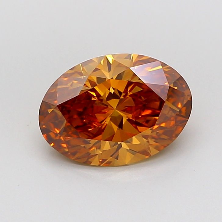1.14 ct. oval Lab Grown Diamond front image