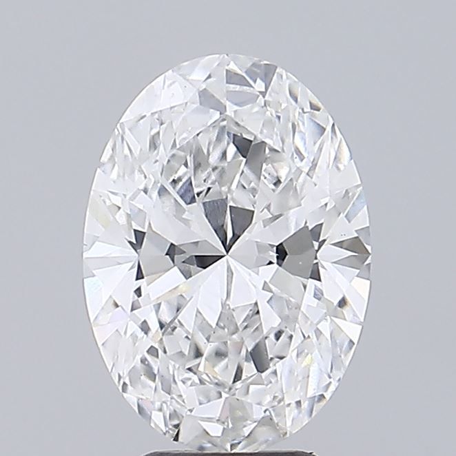 3.01 ct. oval Lab Grown Diamond front image