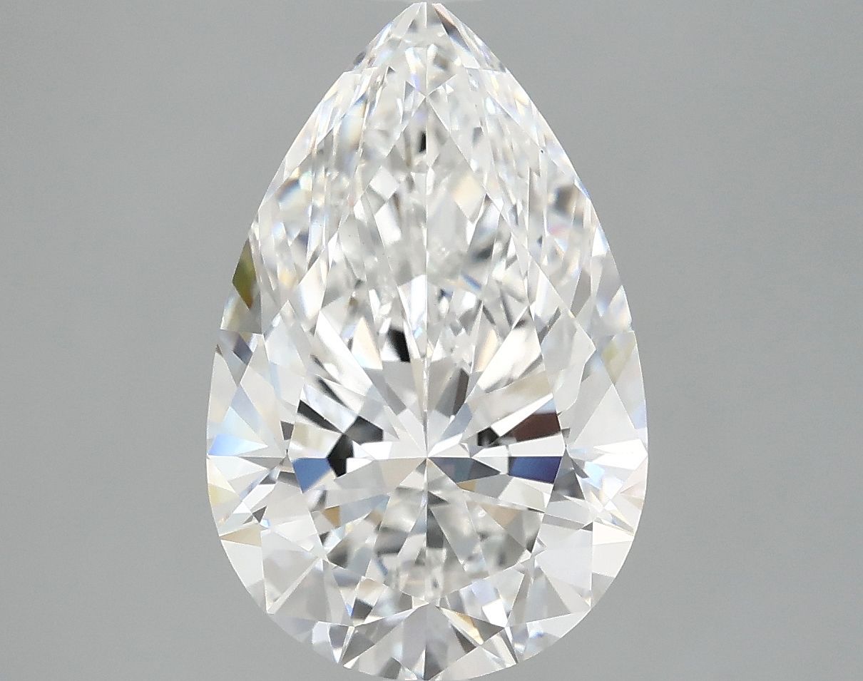4.10 ct. pear Lab Grown Diamond front image