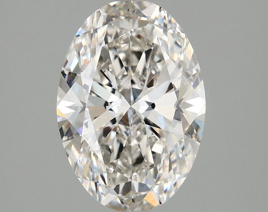 2.01 ct. oval Lab Grown Diamond front image