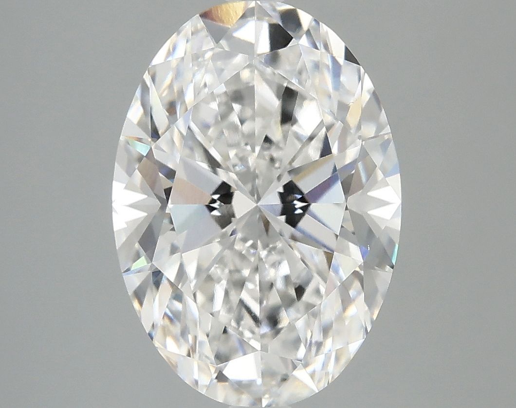 3.82 ct. oval Lab Grown Diamond front image