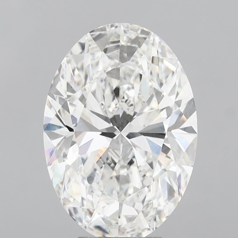 7.32 ct. oval Lab Grown Diamond front image