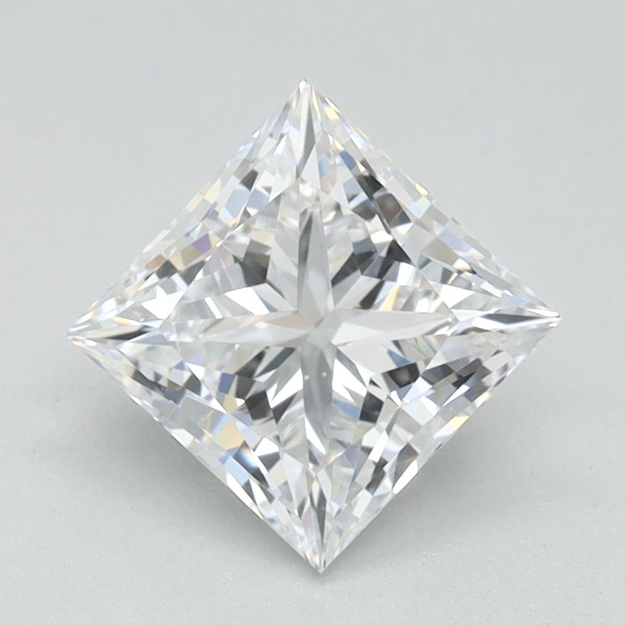 1.25 ct. princess Lab Grown Diamond front image