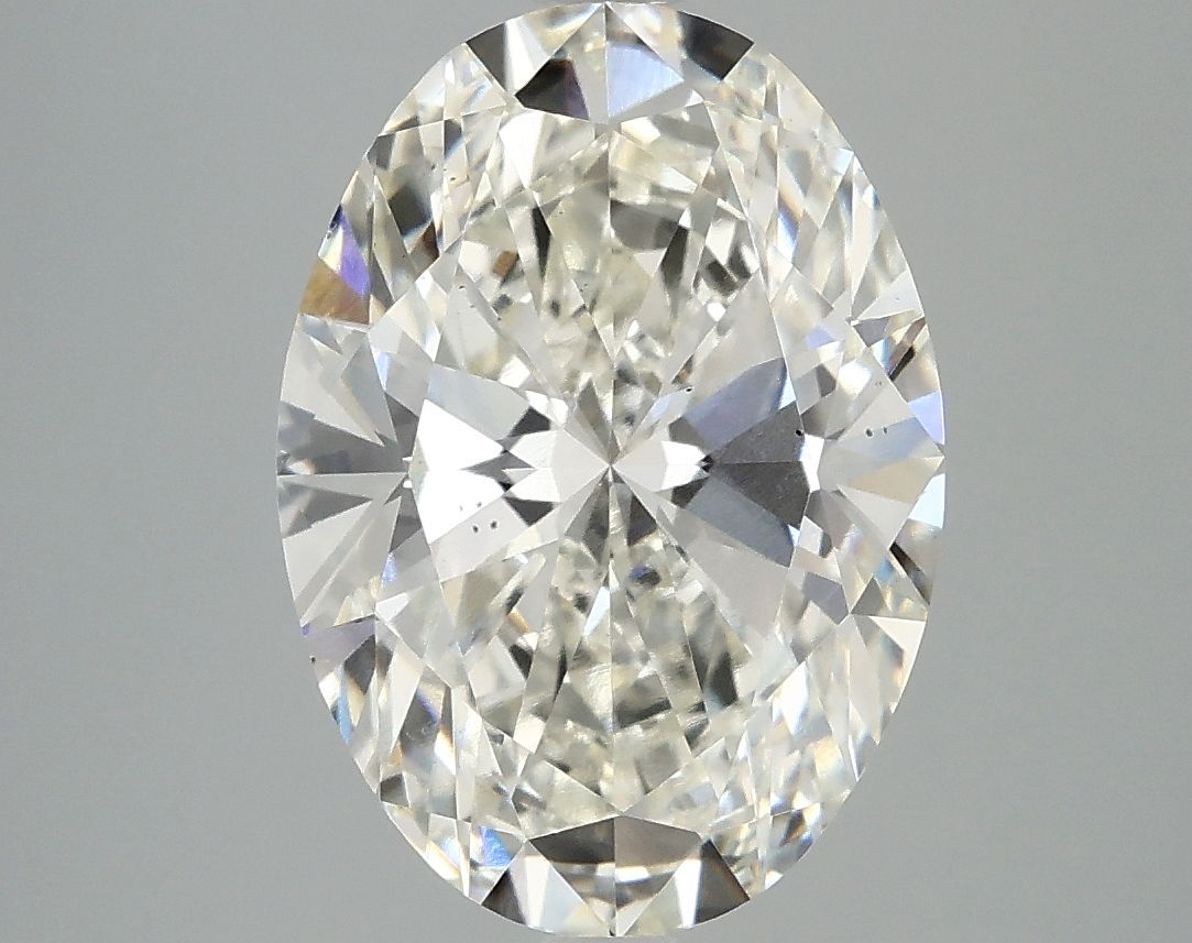 4.02 ct. oval Lab Grown Diamond front image