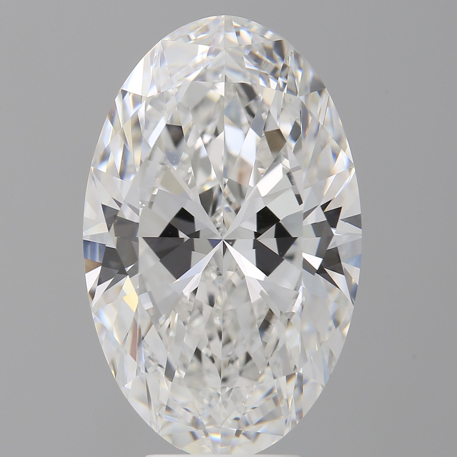 7.58 ct. oval Lab Grown Diamond front image