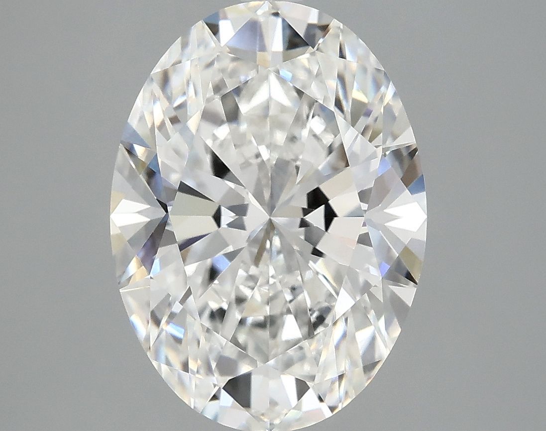 4.06 ct. oval Lab Grown Diamond front image