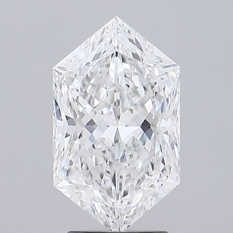 3.07 ct lab-grown Hexagonal Diamond