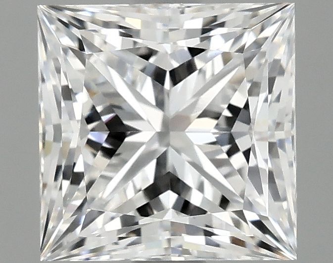 2.10 ct. princess Lab Grown Diamond front image